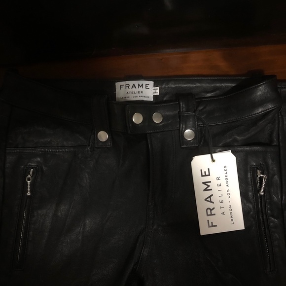 Frame Leather Pants - Picture 2 of 8